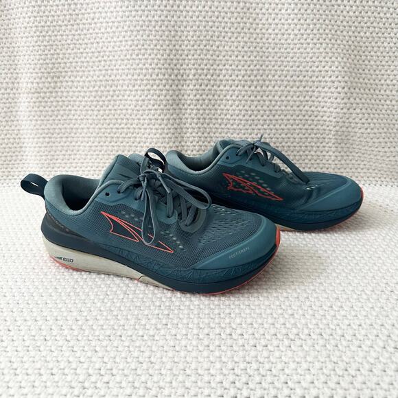 Altra Shoes - ALTRA EGO Paradigm 5 Comfort Running Shoes AL0A4VQY460 Blue/Coral Womens 8 EUC